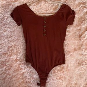 Buttoned bodysuit